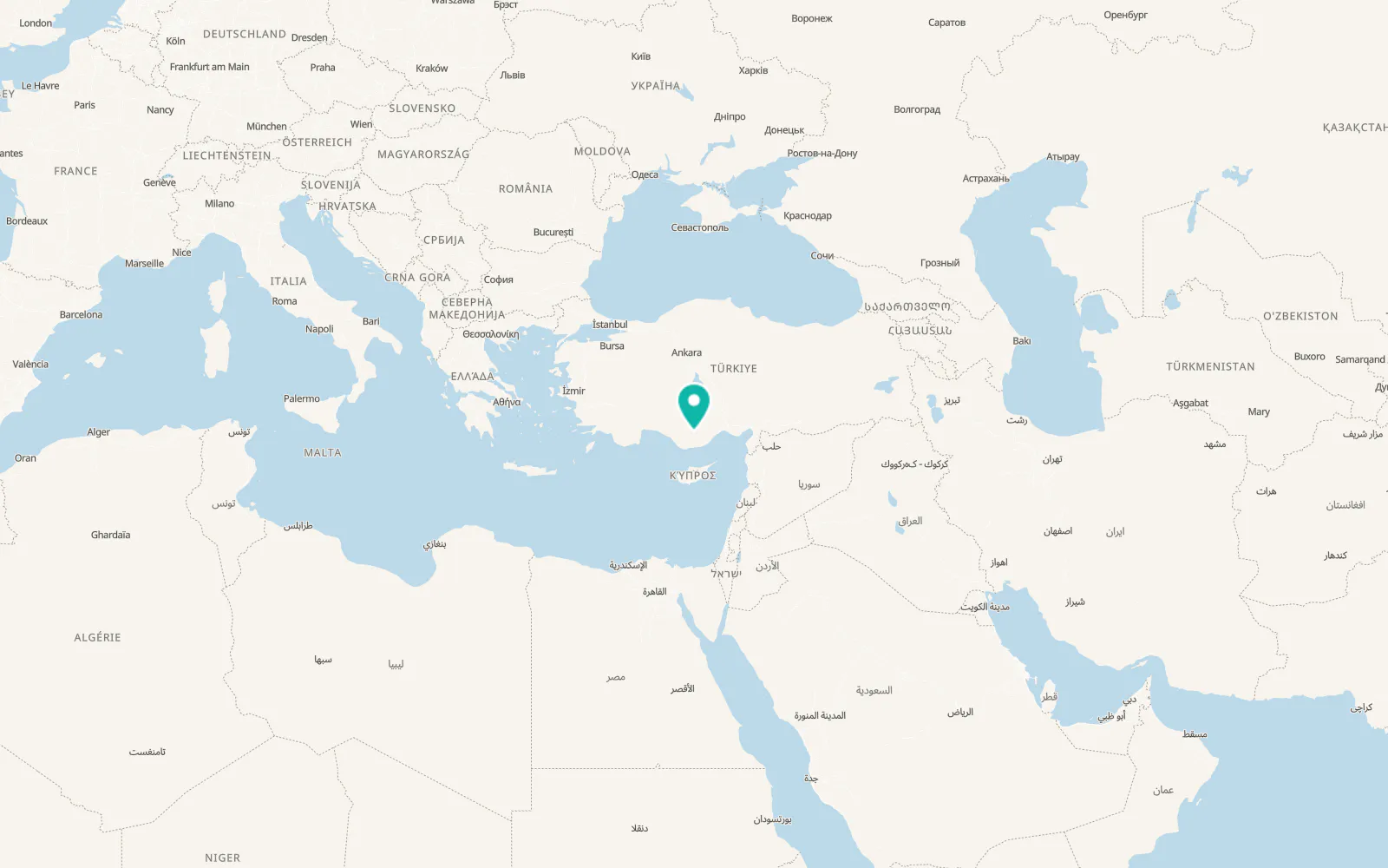 Map of Bozdoğan