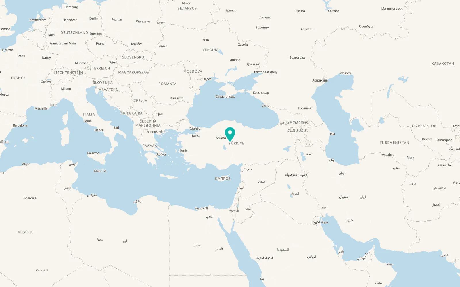 Map of Boztepe