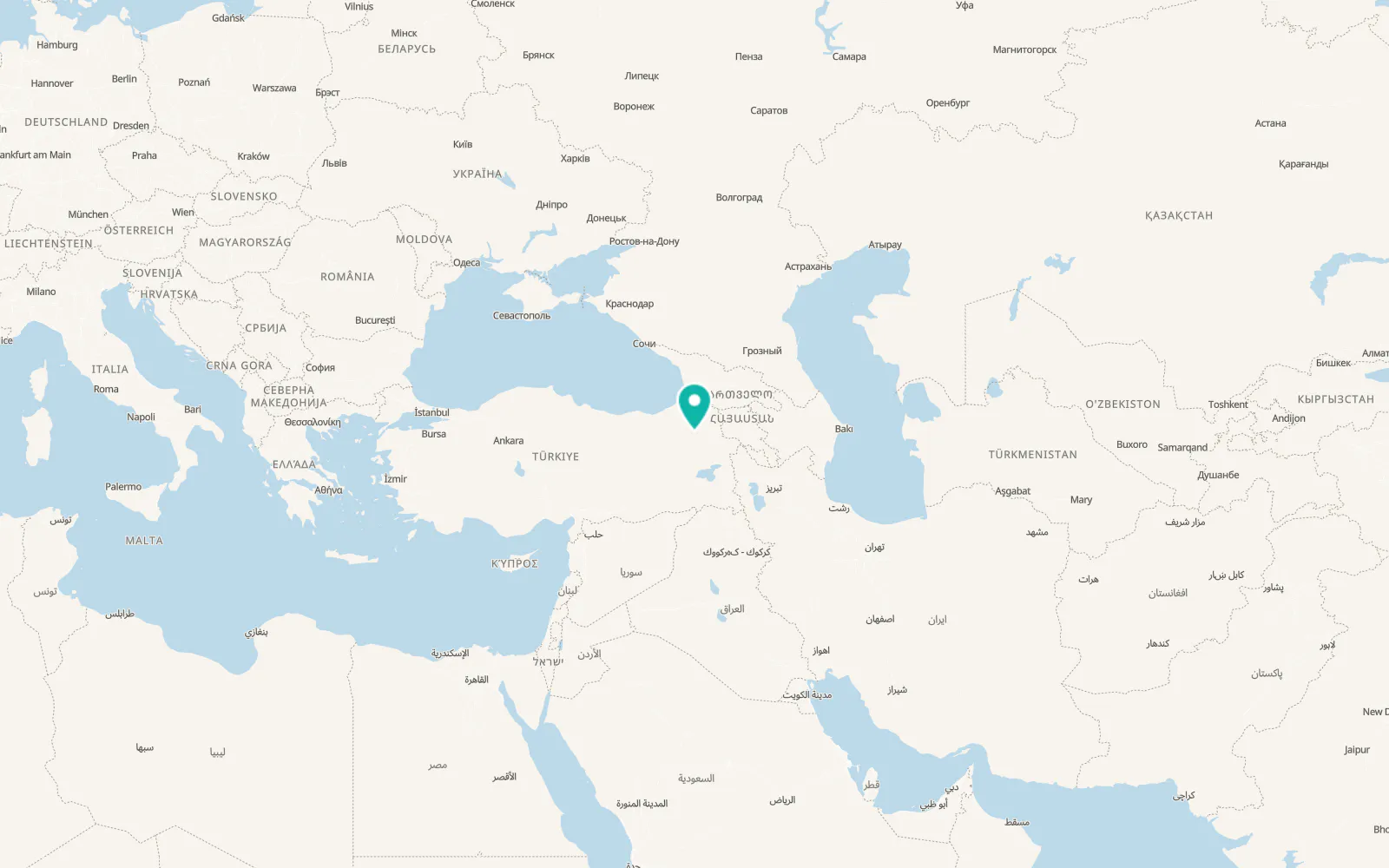 Map of Bulgurlu