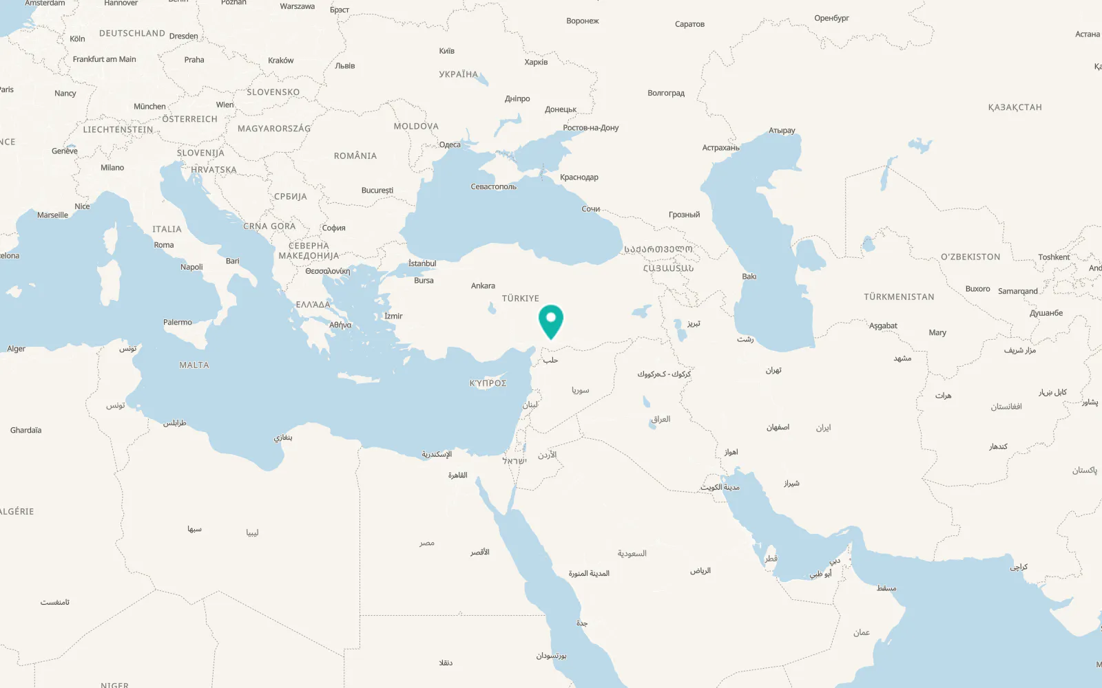 Map of Burç