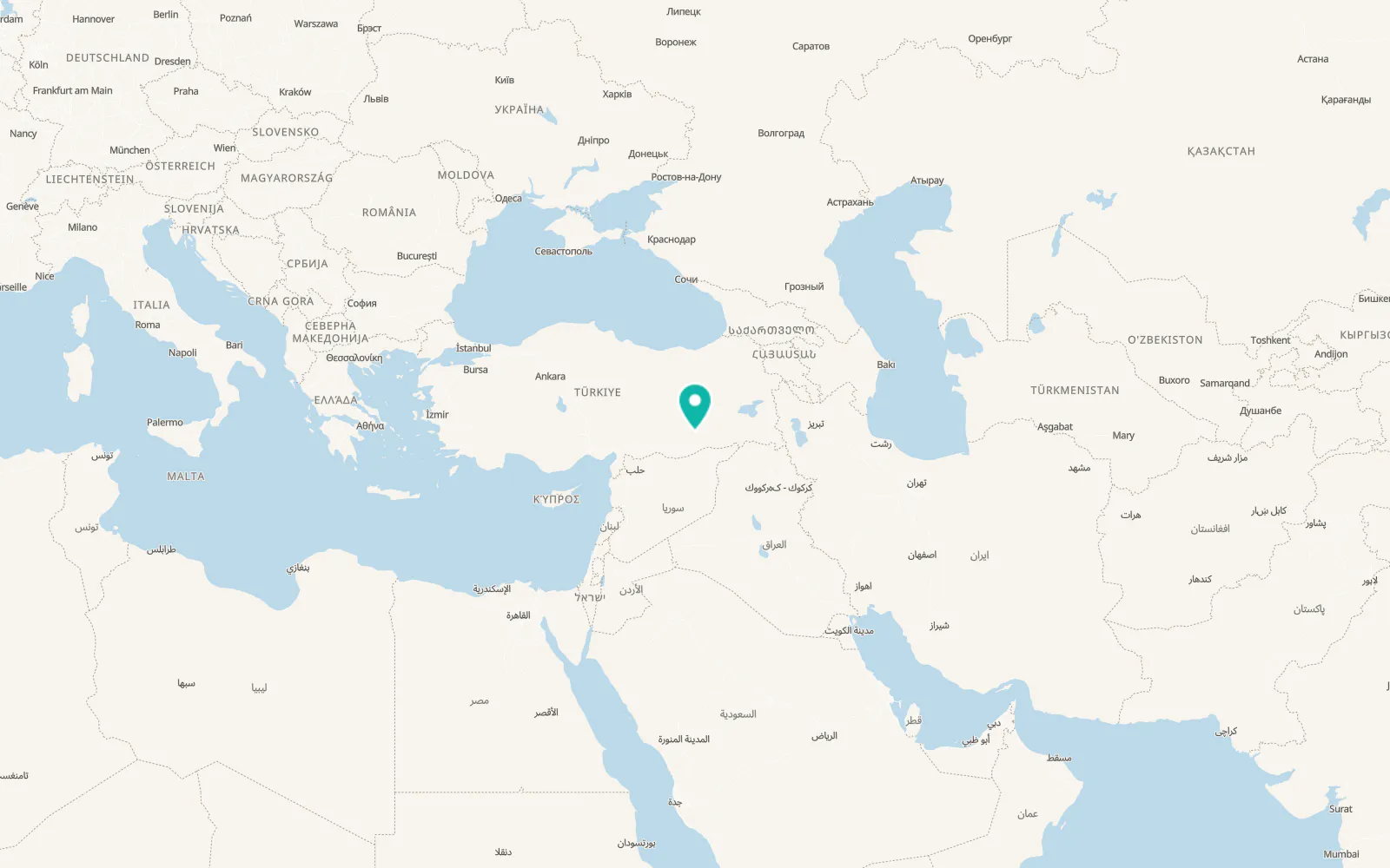 Map of Çakırkaya
