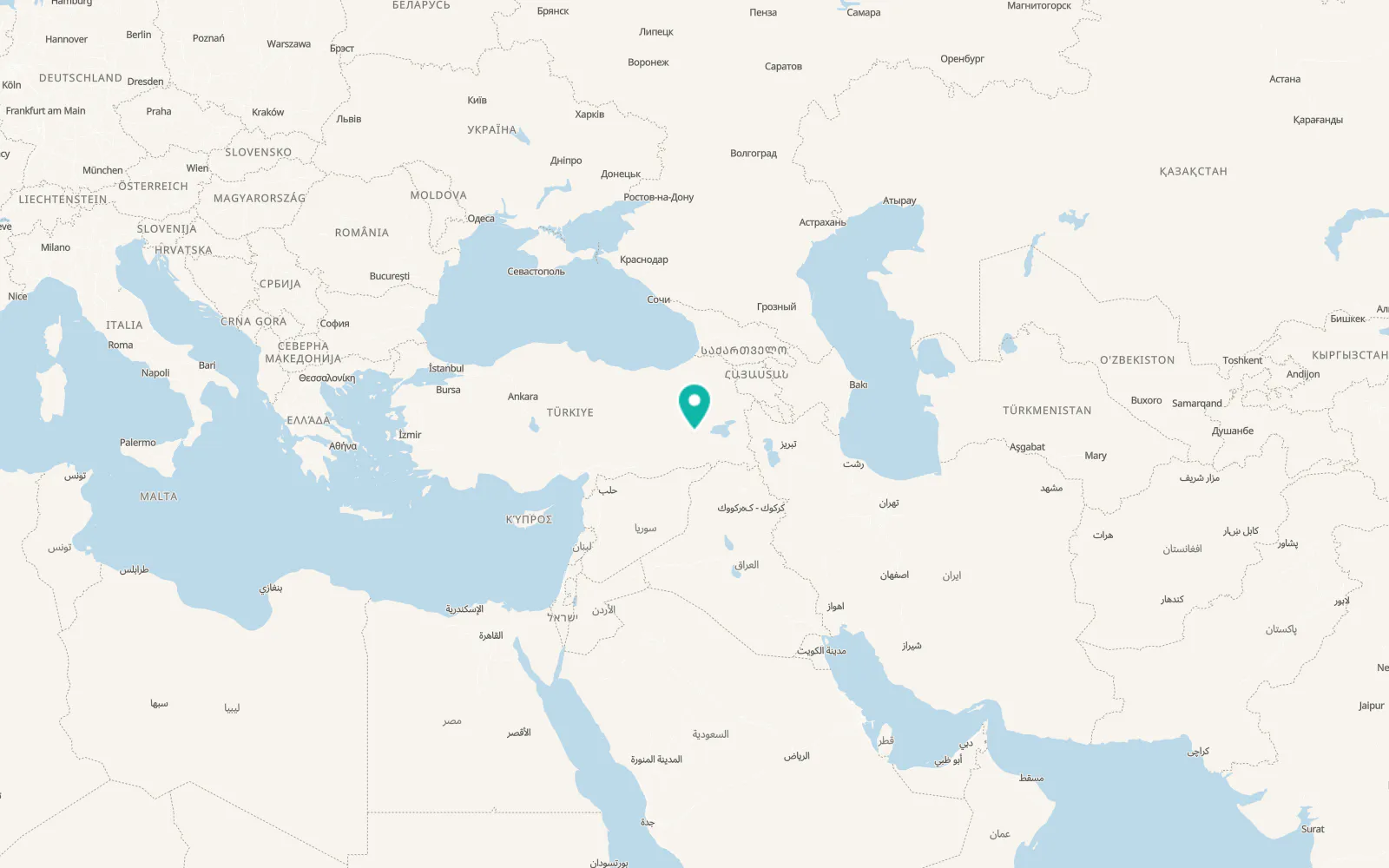 Map of Çakırpınar