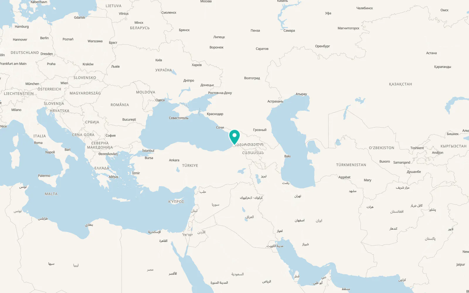 Map of Camili