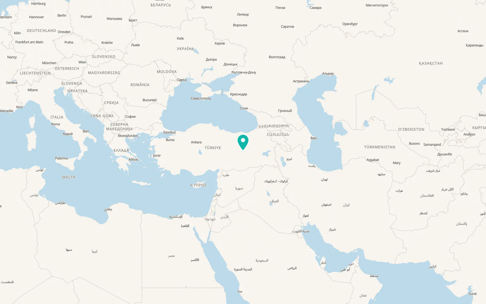 Map of Çaybağı