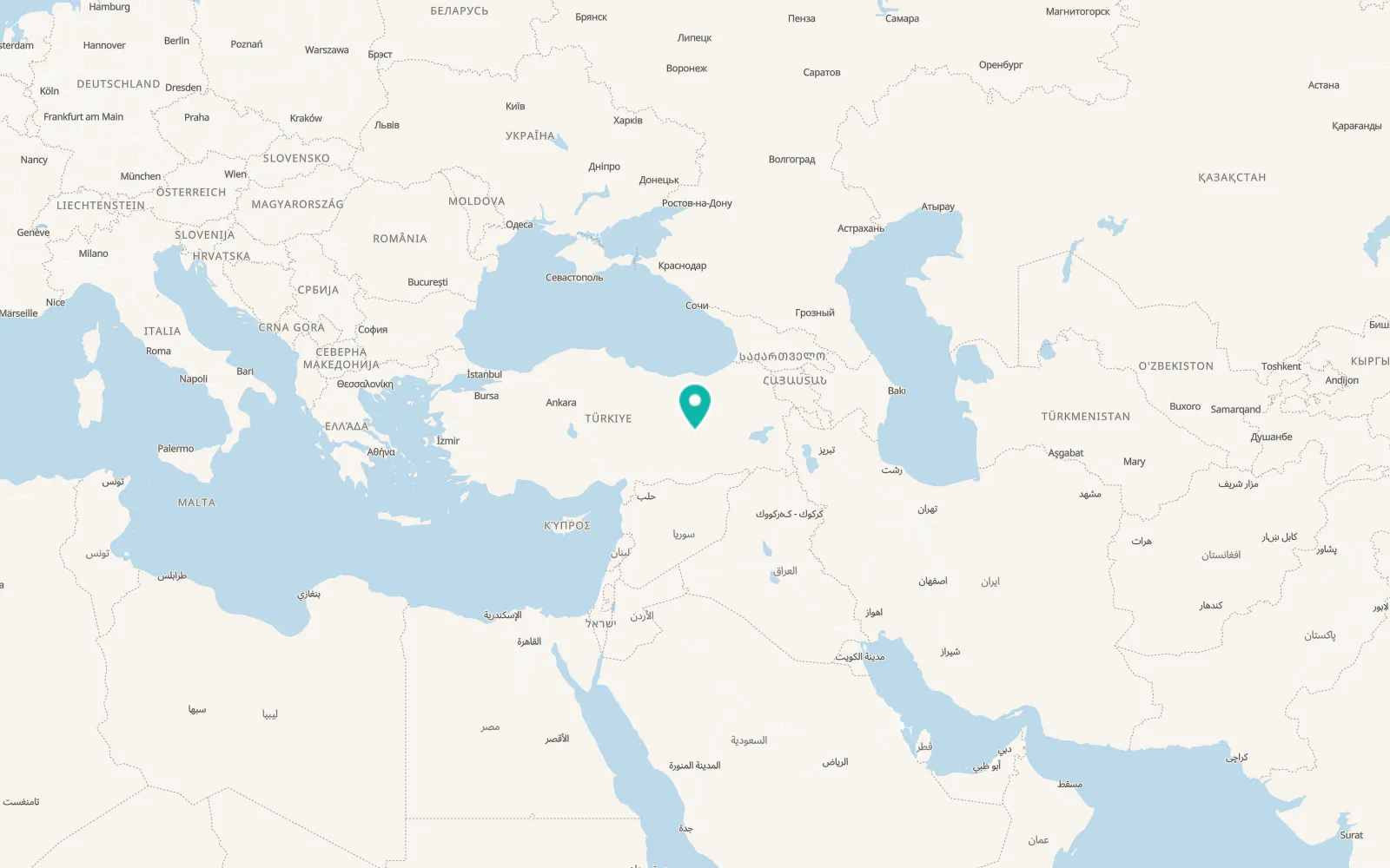 Map of Çaybağı