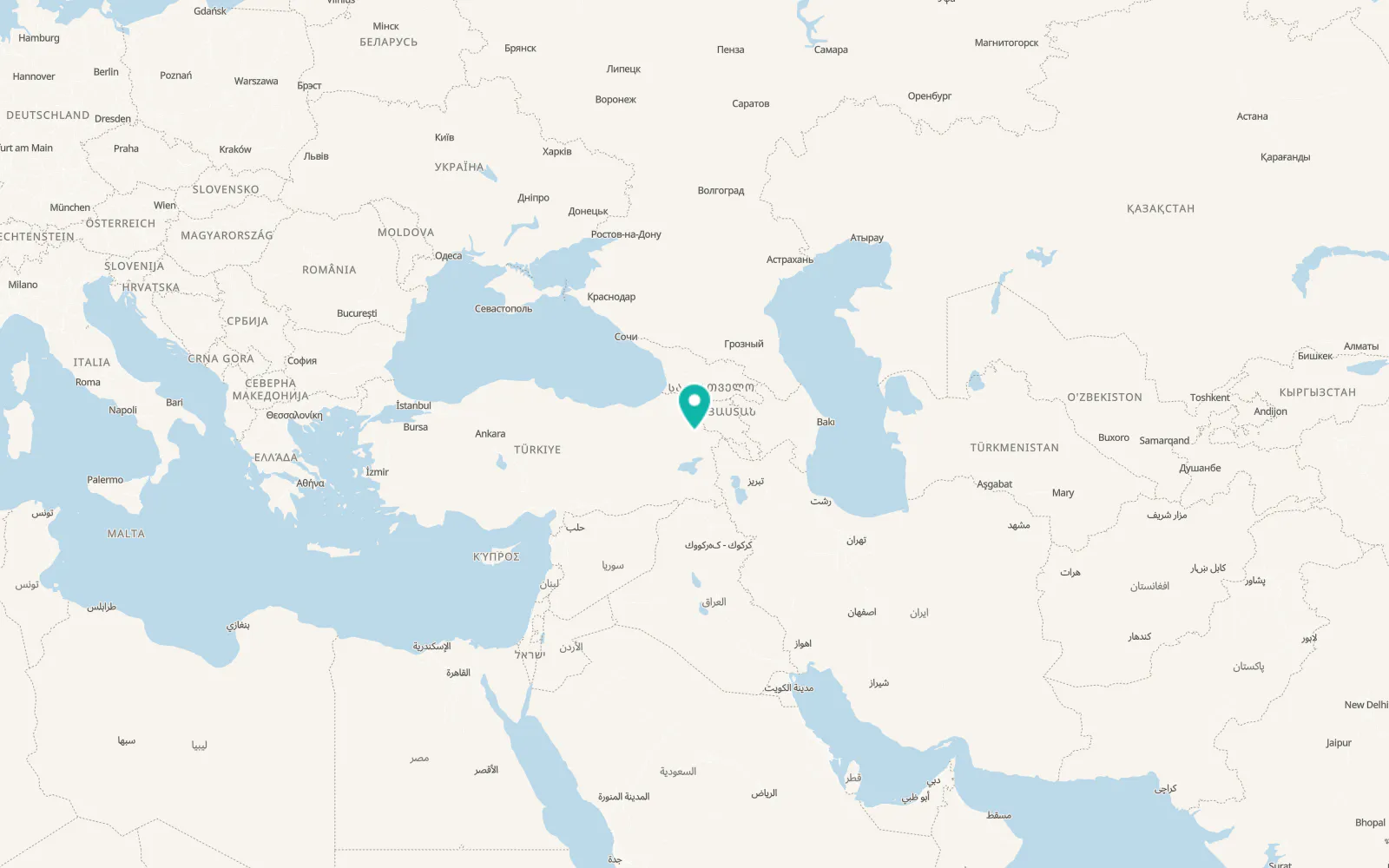 Map of Cumaçay