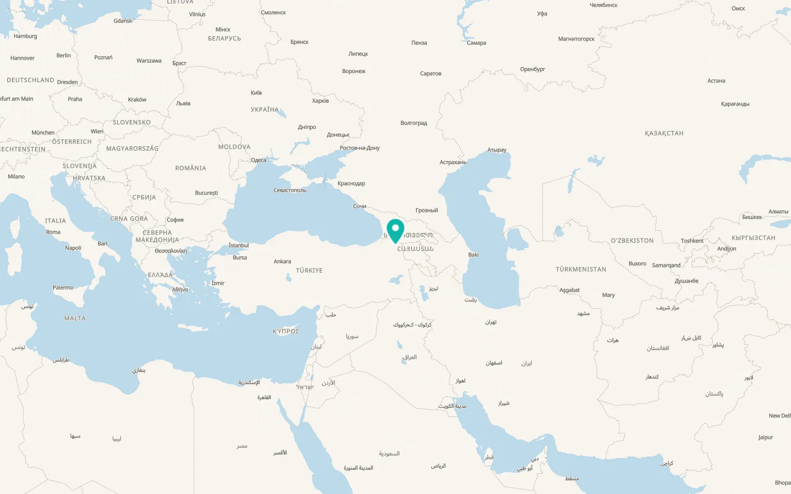 Map of Dağcı