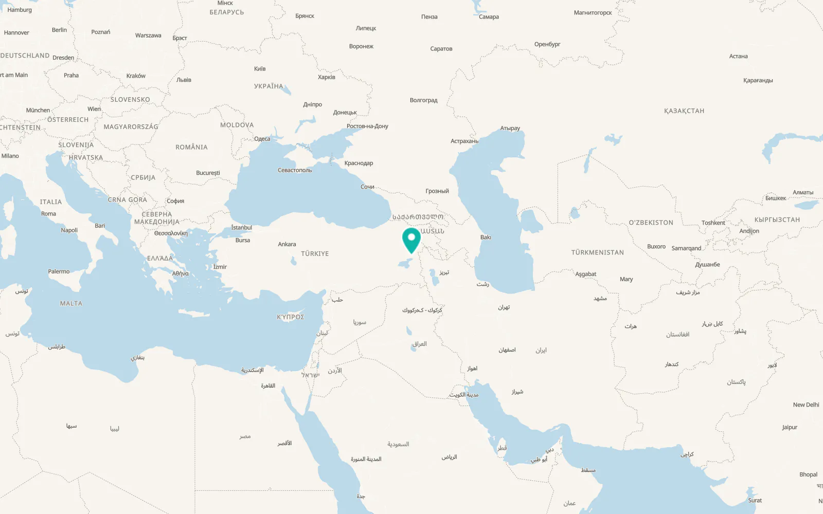 Map of Deliçay