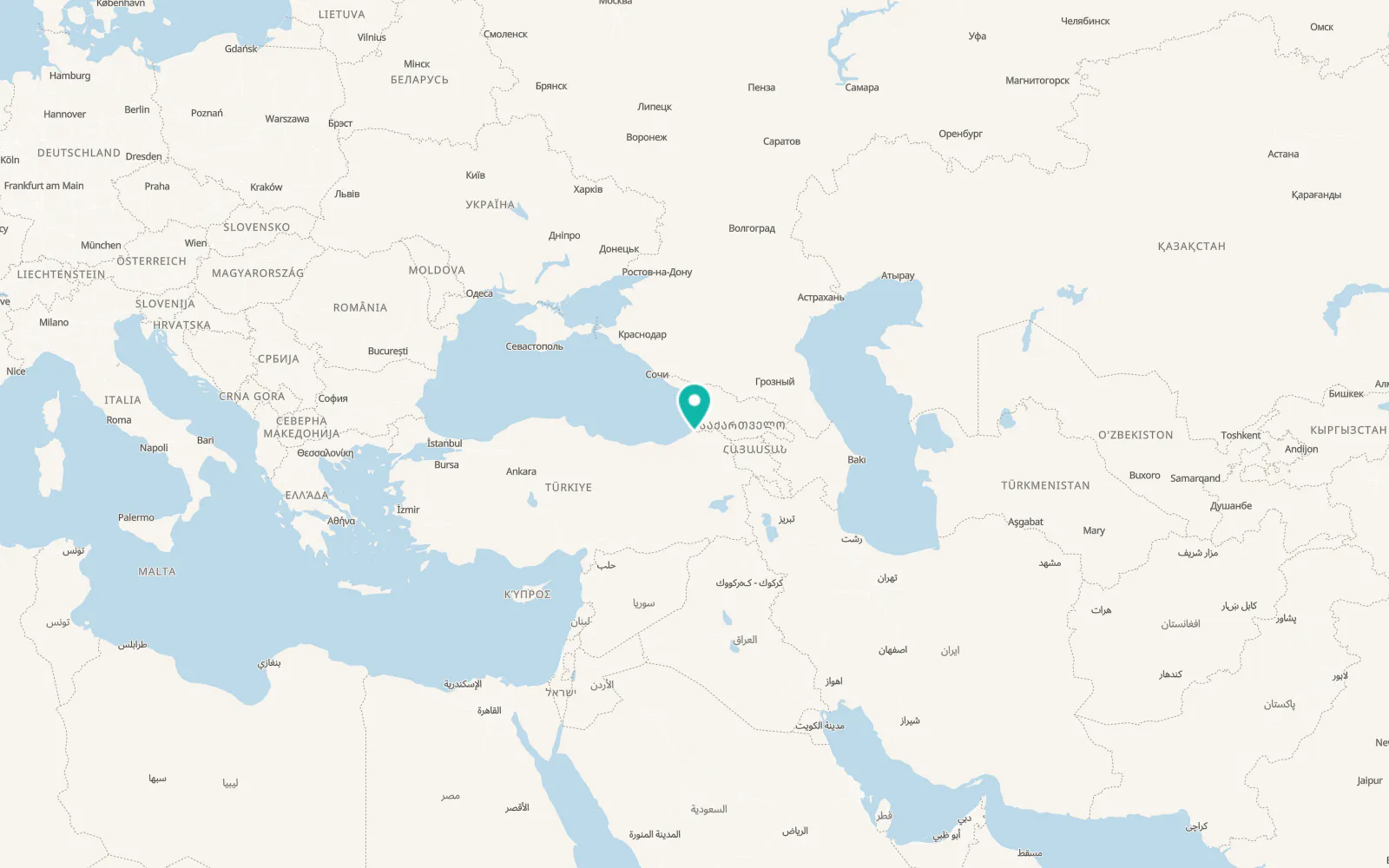 Map of Demirciler
