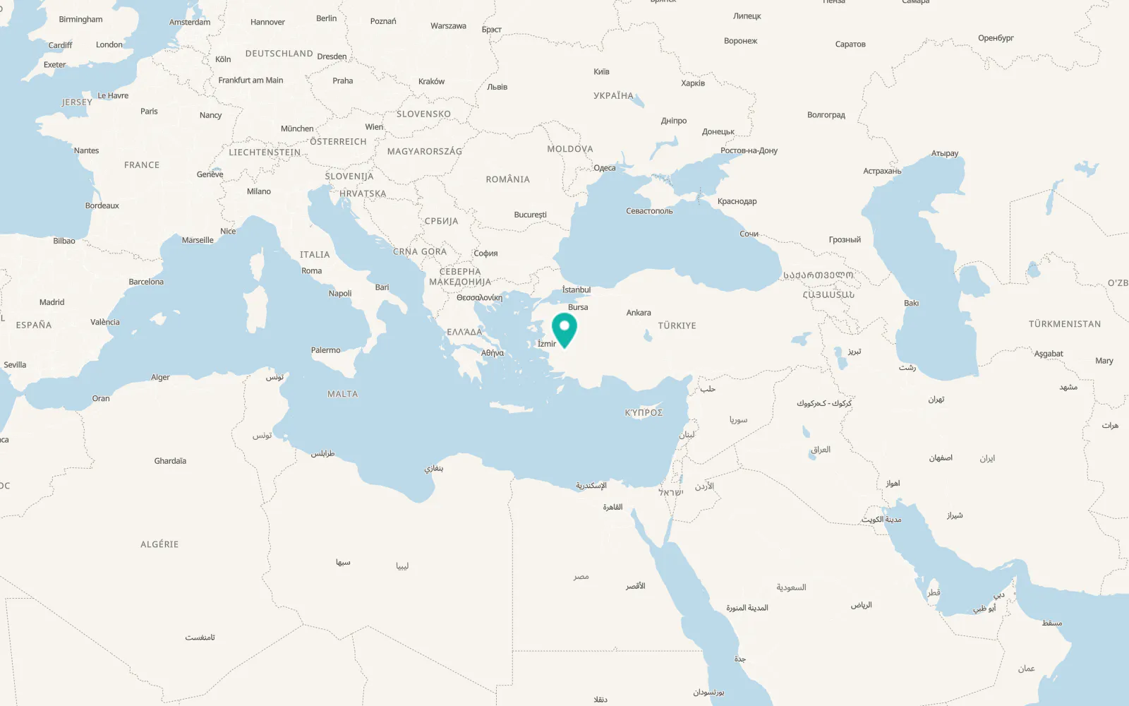 Map of Demirhan