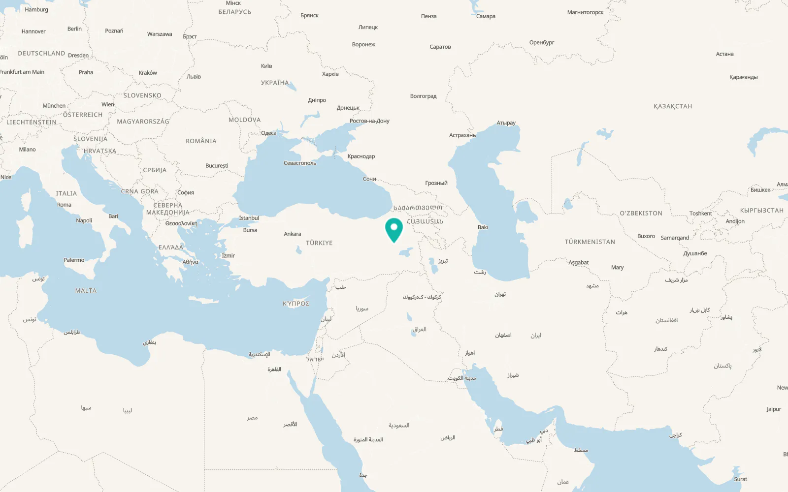 Map of Demirkapı
