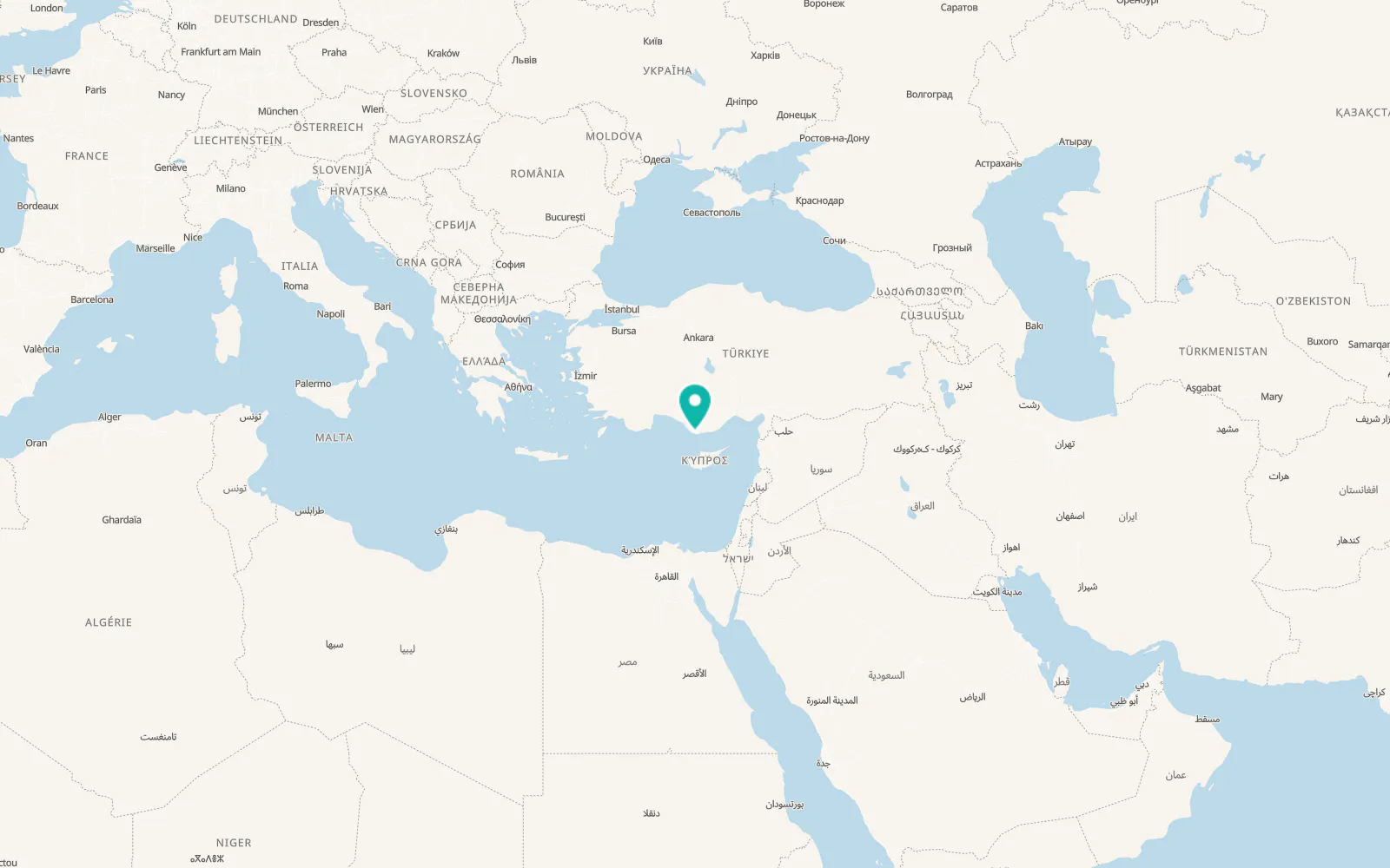 Map of Demirören