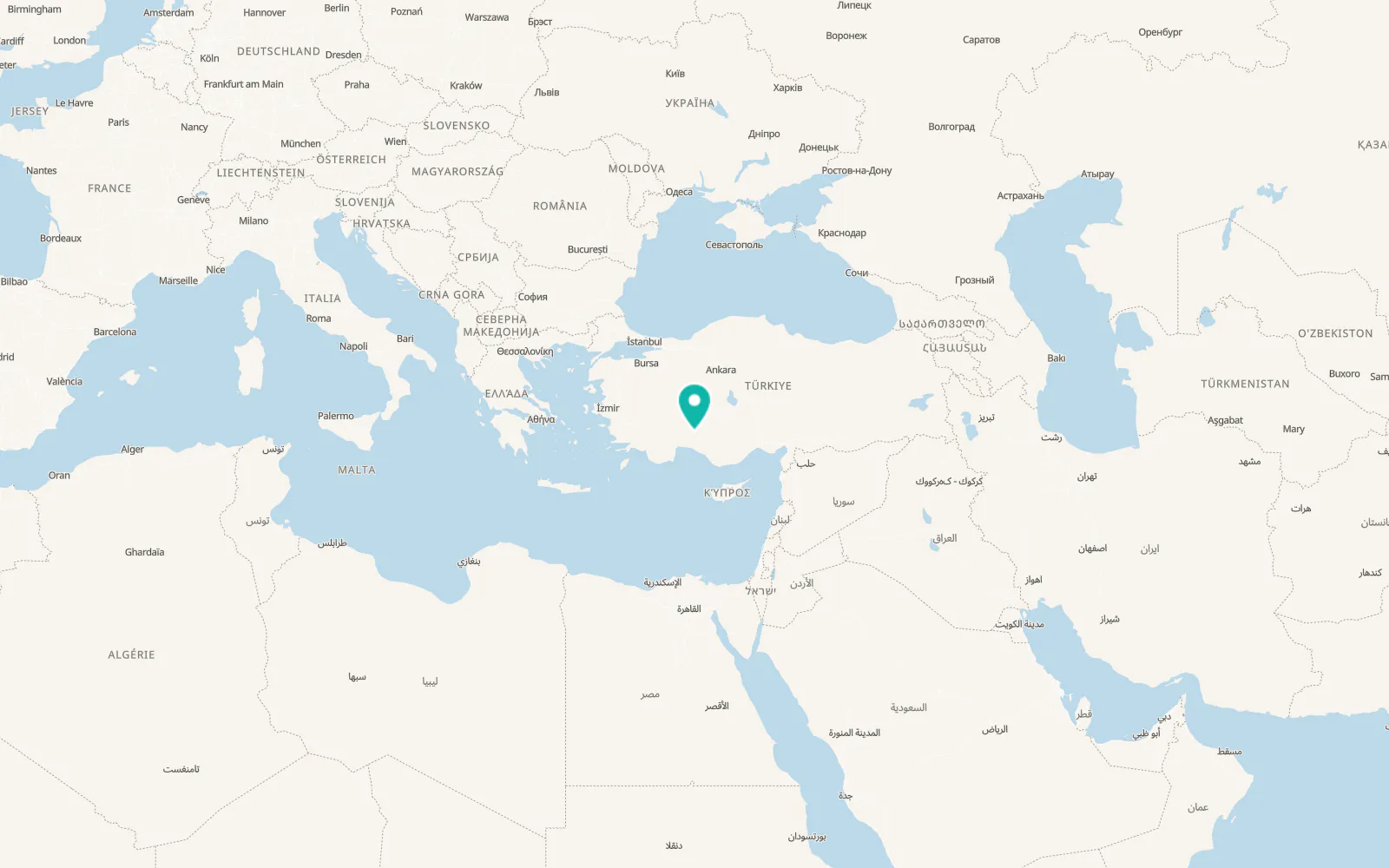 Map of Derebucak