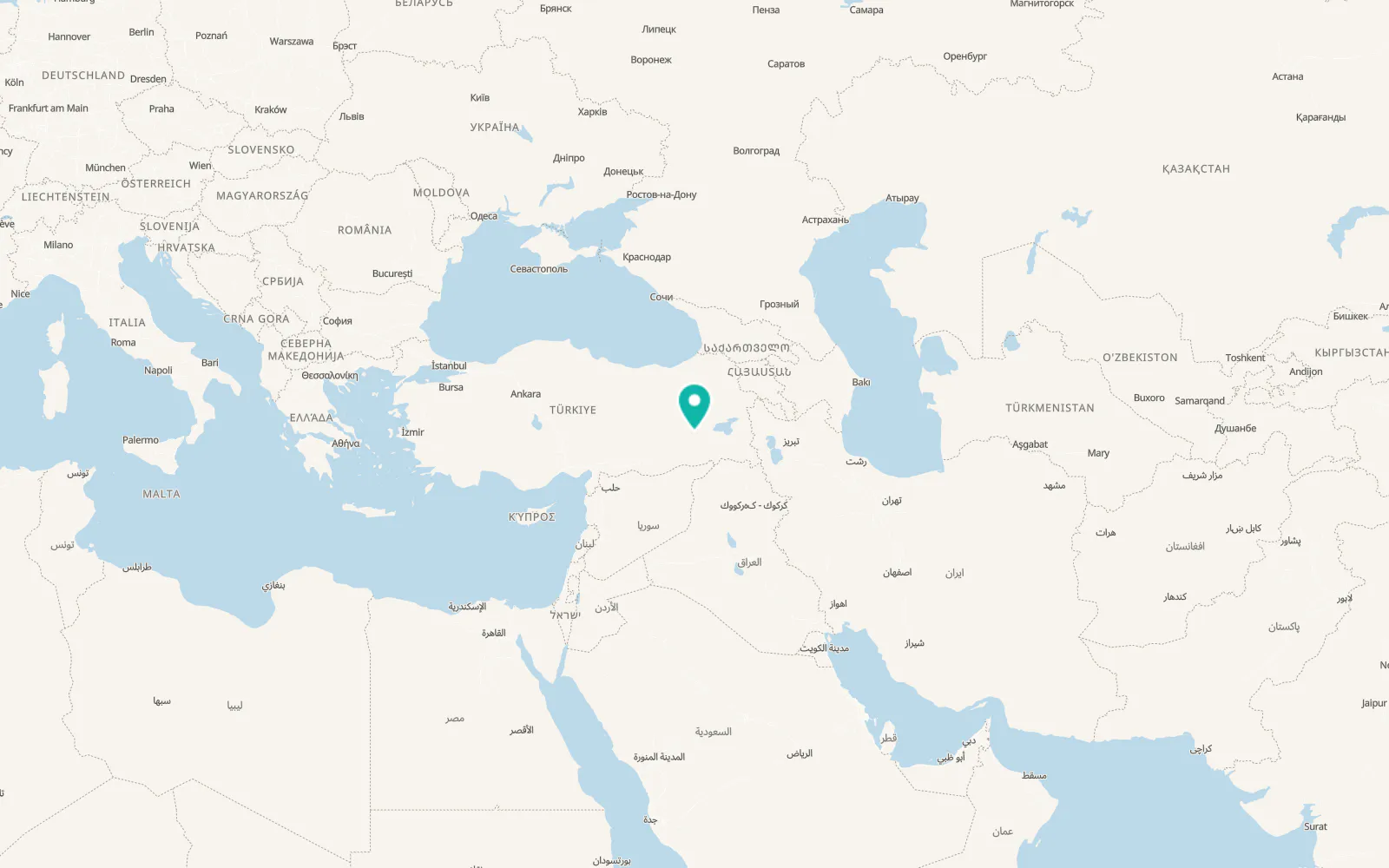 Map of Dereköy