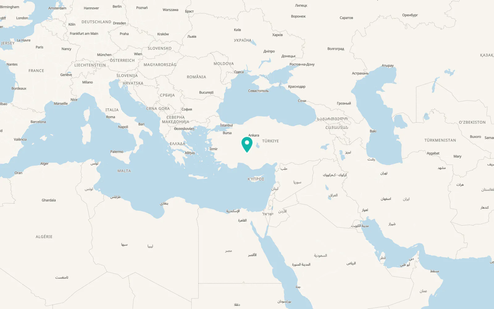 Map of Doğanbey