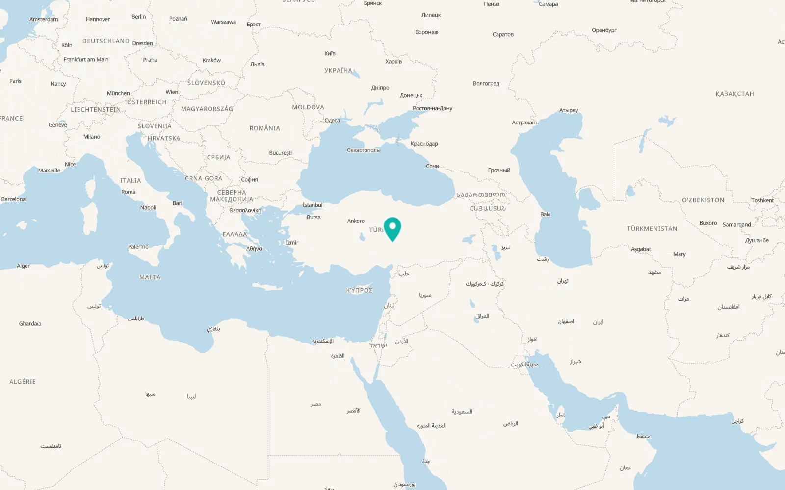 Map of Doğanlı