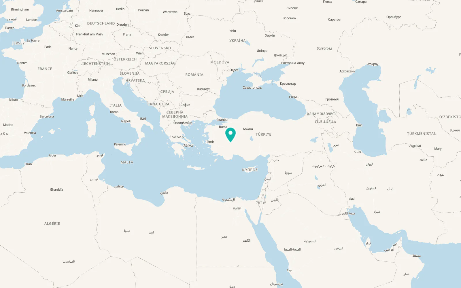 Map of Dombay