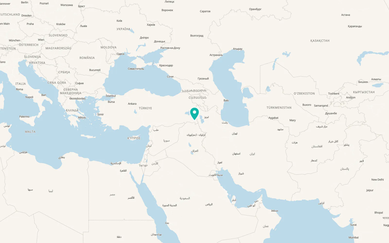Map of Doski Vadisi