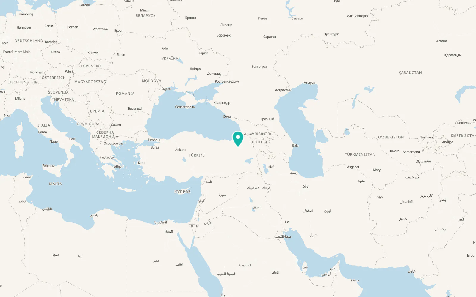 Map of Dumlu