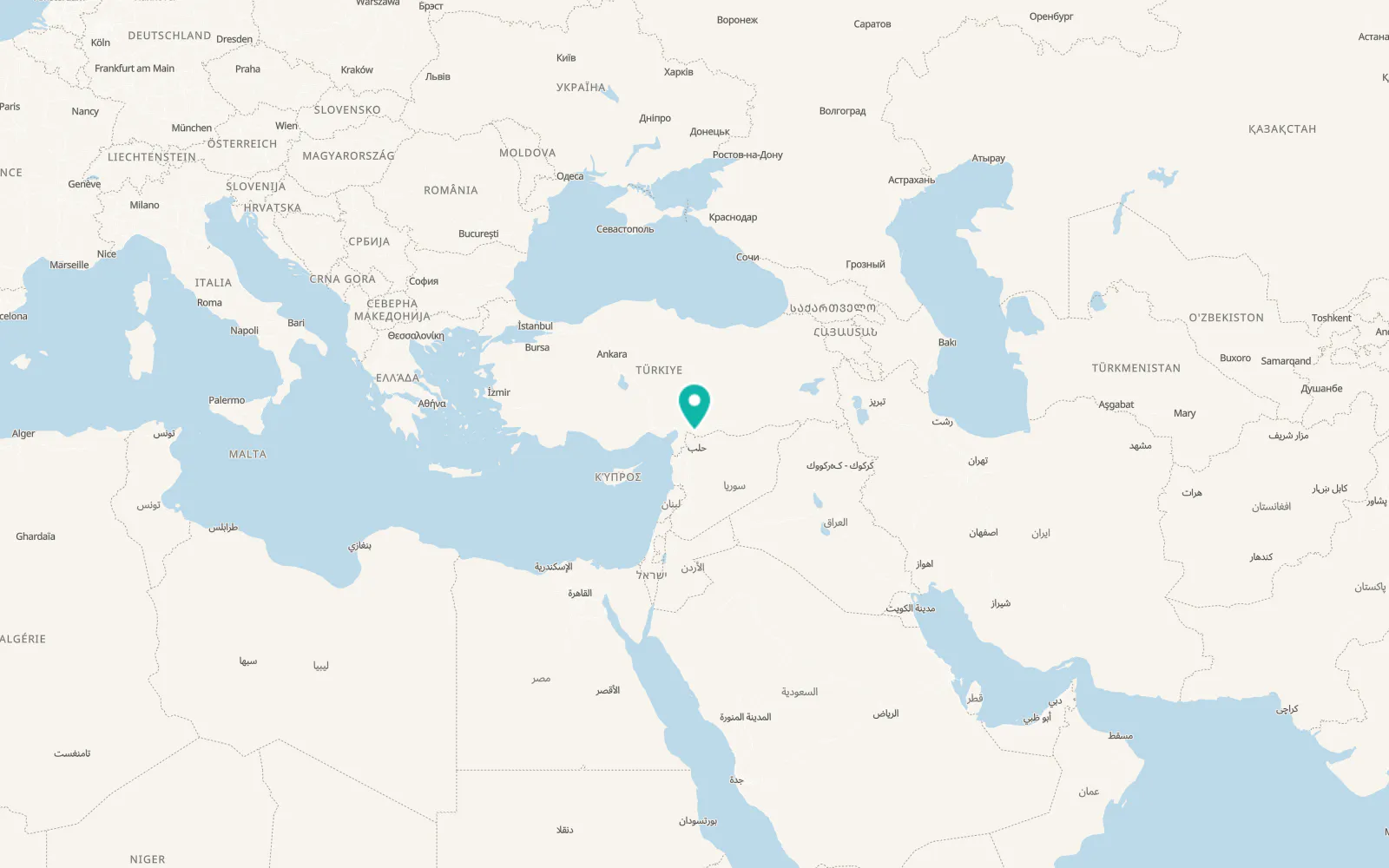 Map of Duruca