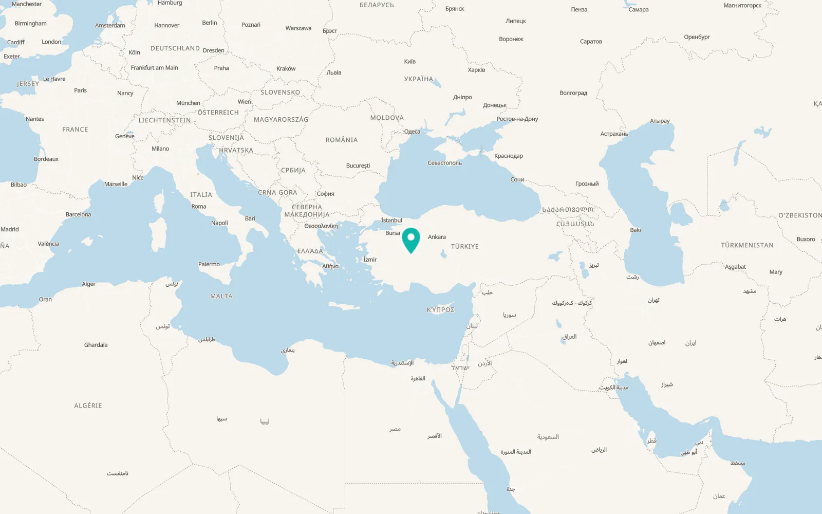 Map of Efeköy