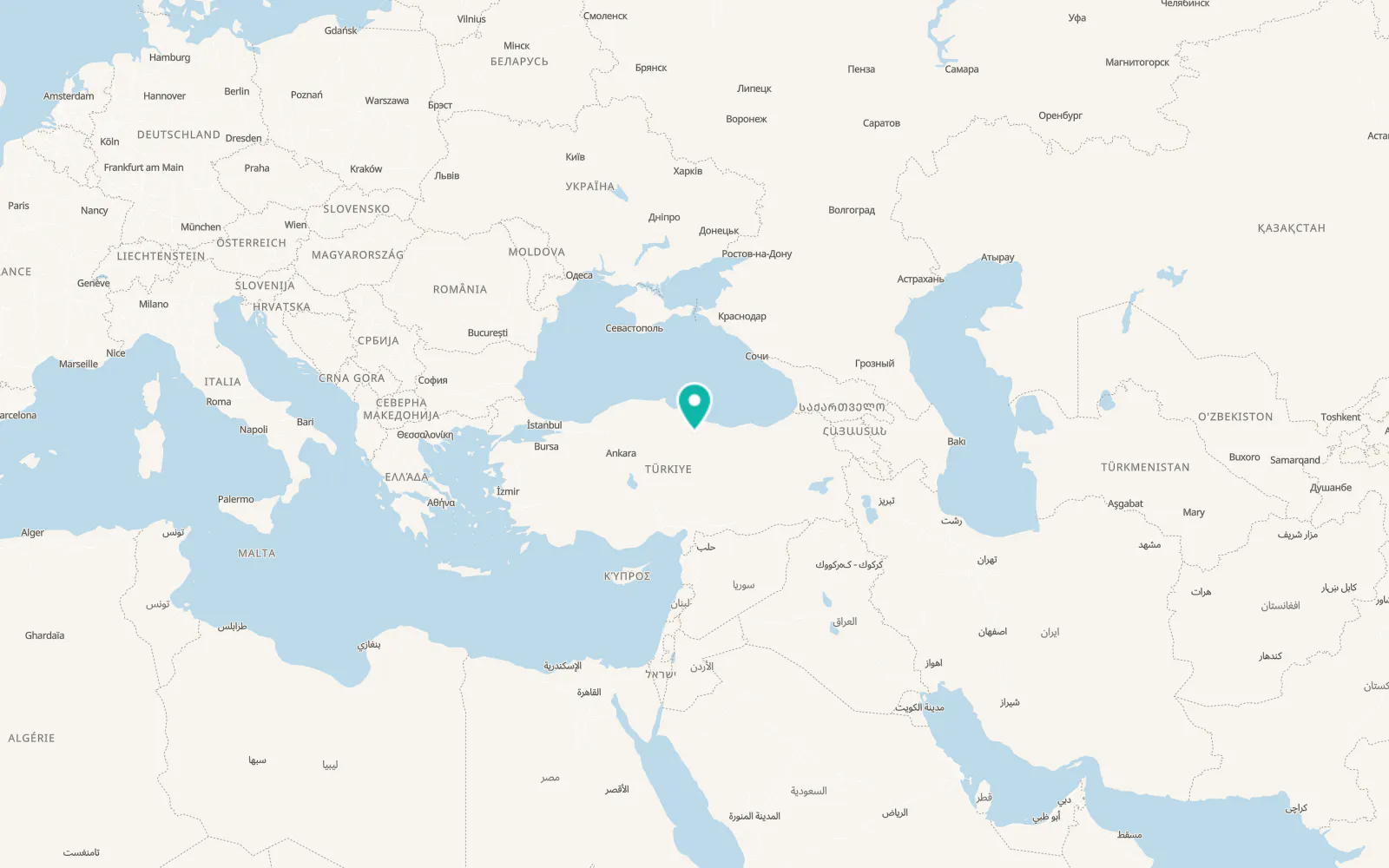 Map of Erbaa