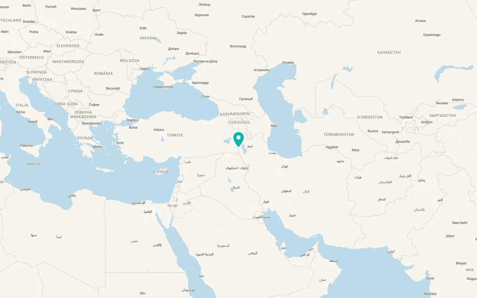 Map of Esendere