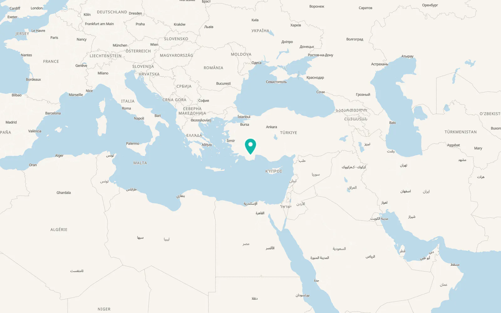 Map of Eymir