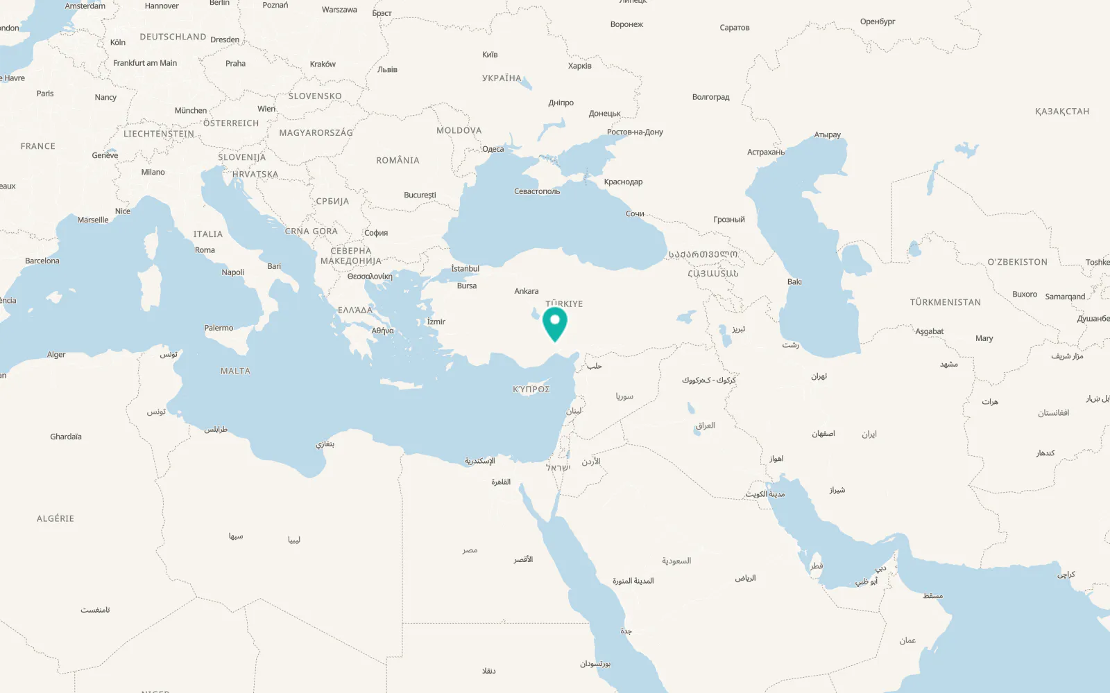 Map of Fakılar