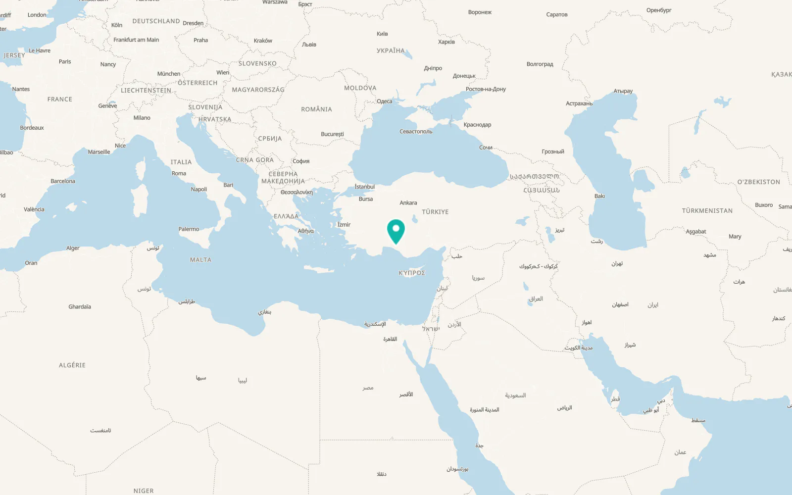 Map of Fersin