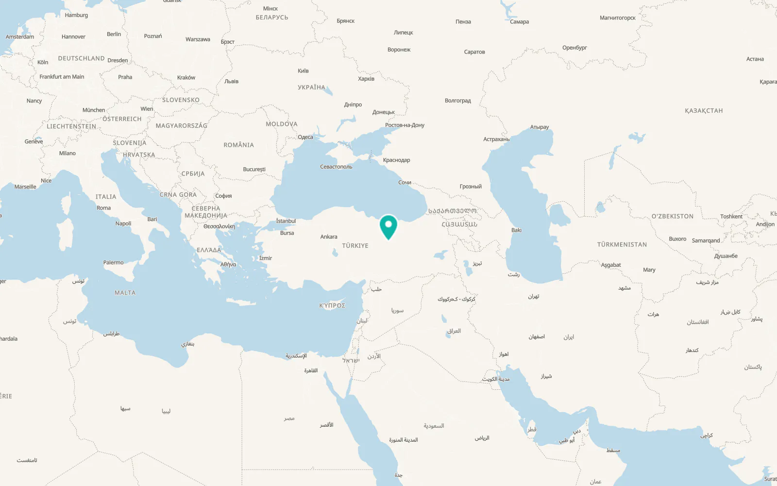 Map of Gedikbaşı
