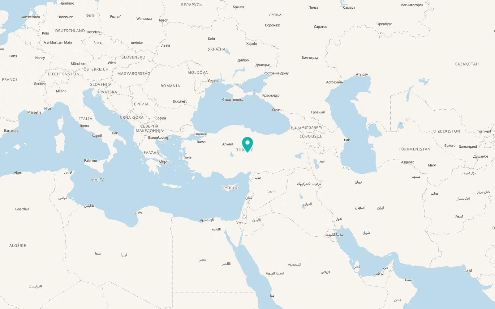 Map of Gesi