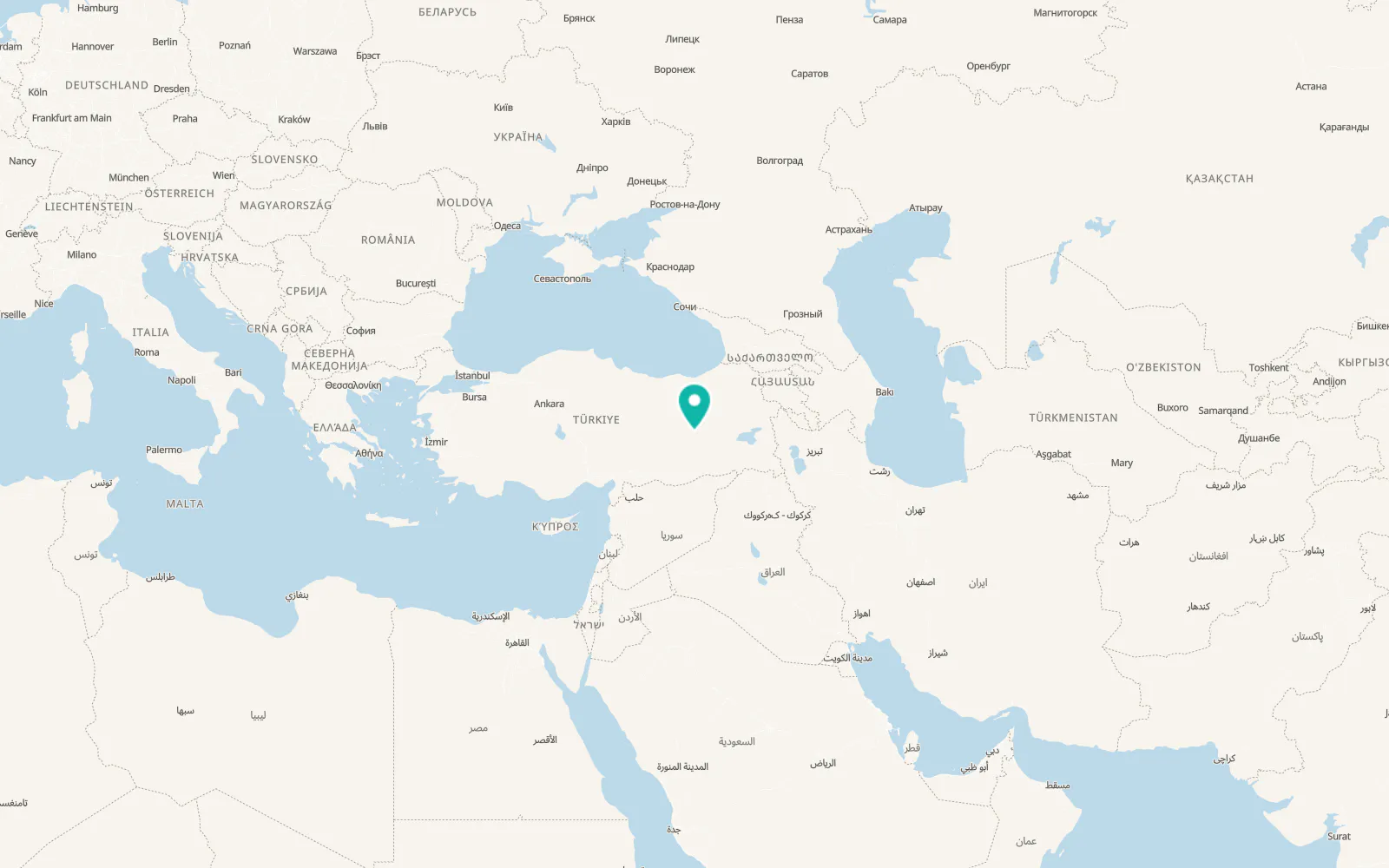 Map of Gökdere