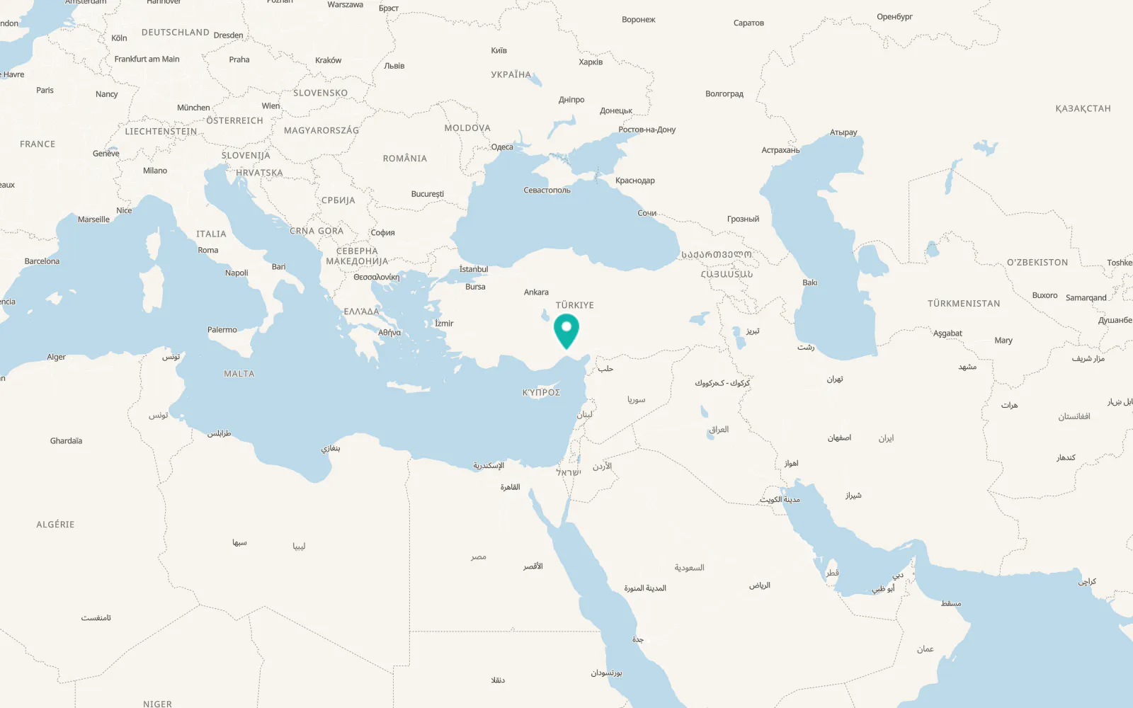 Map of Gökkuşağı