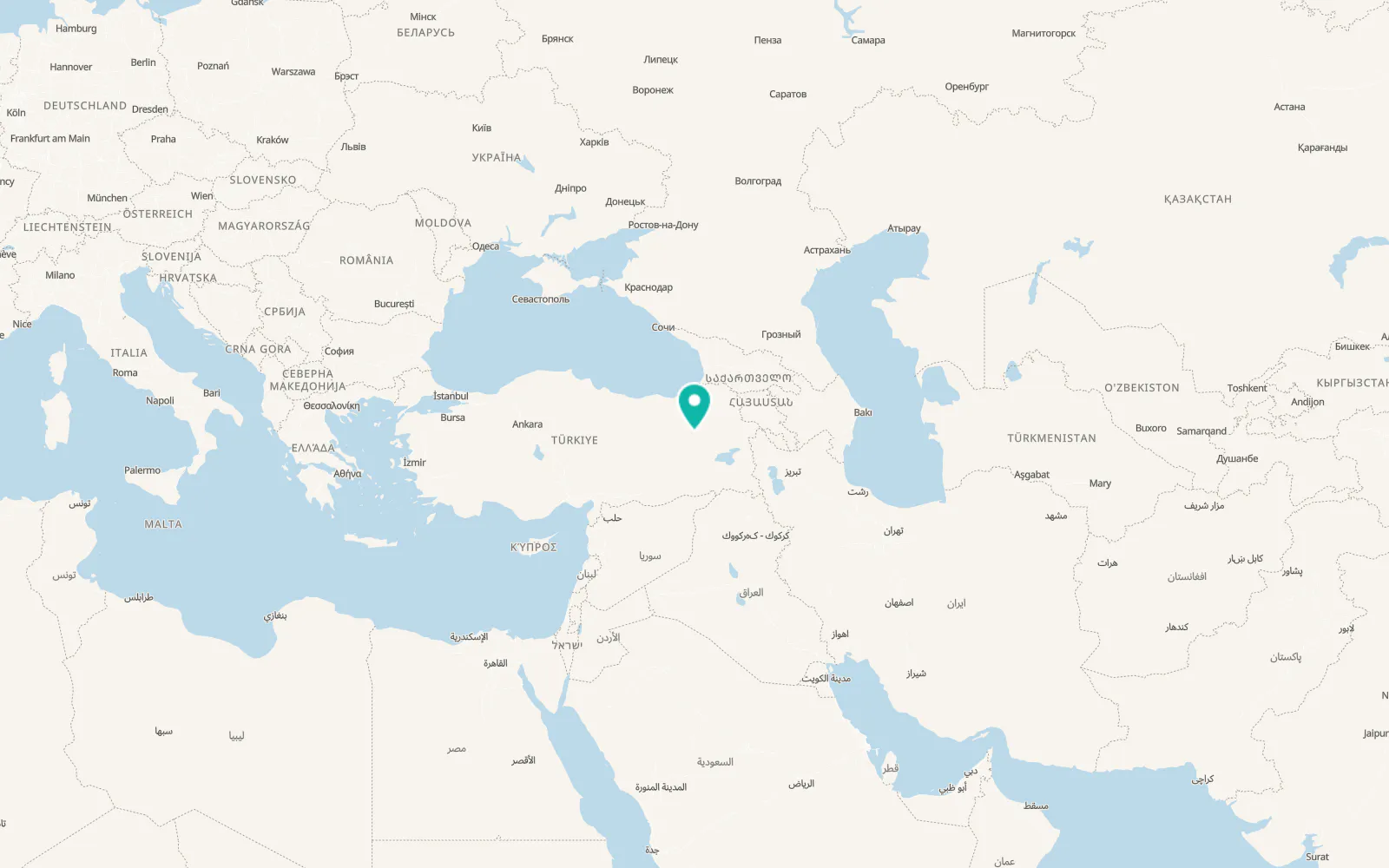 Map of Gökoğlan