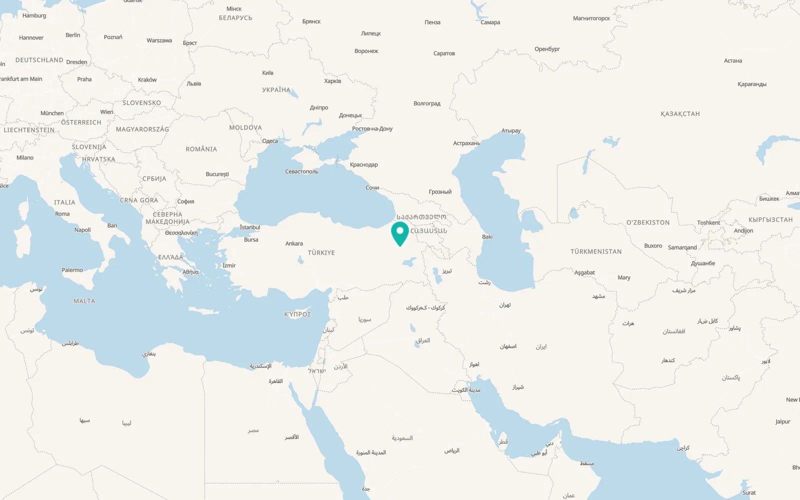 Map of Göksu