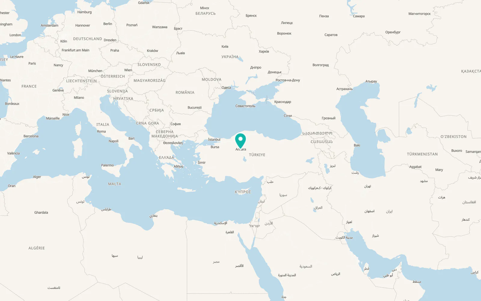 Map of Gölbaşı