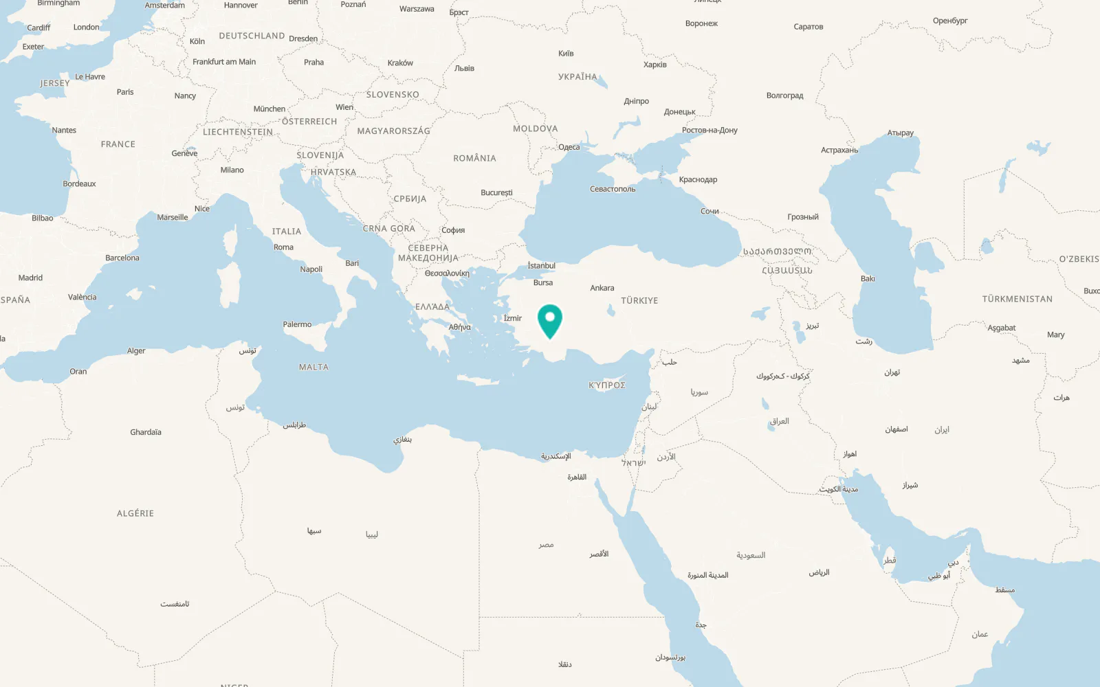 Map of Gölhisar