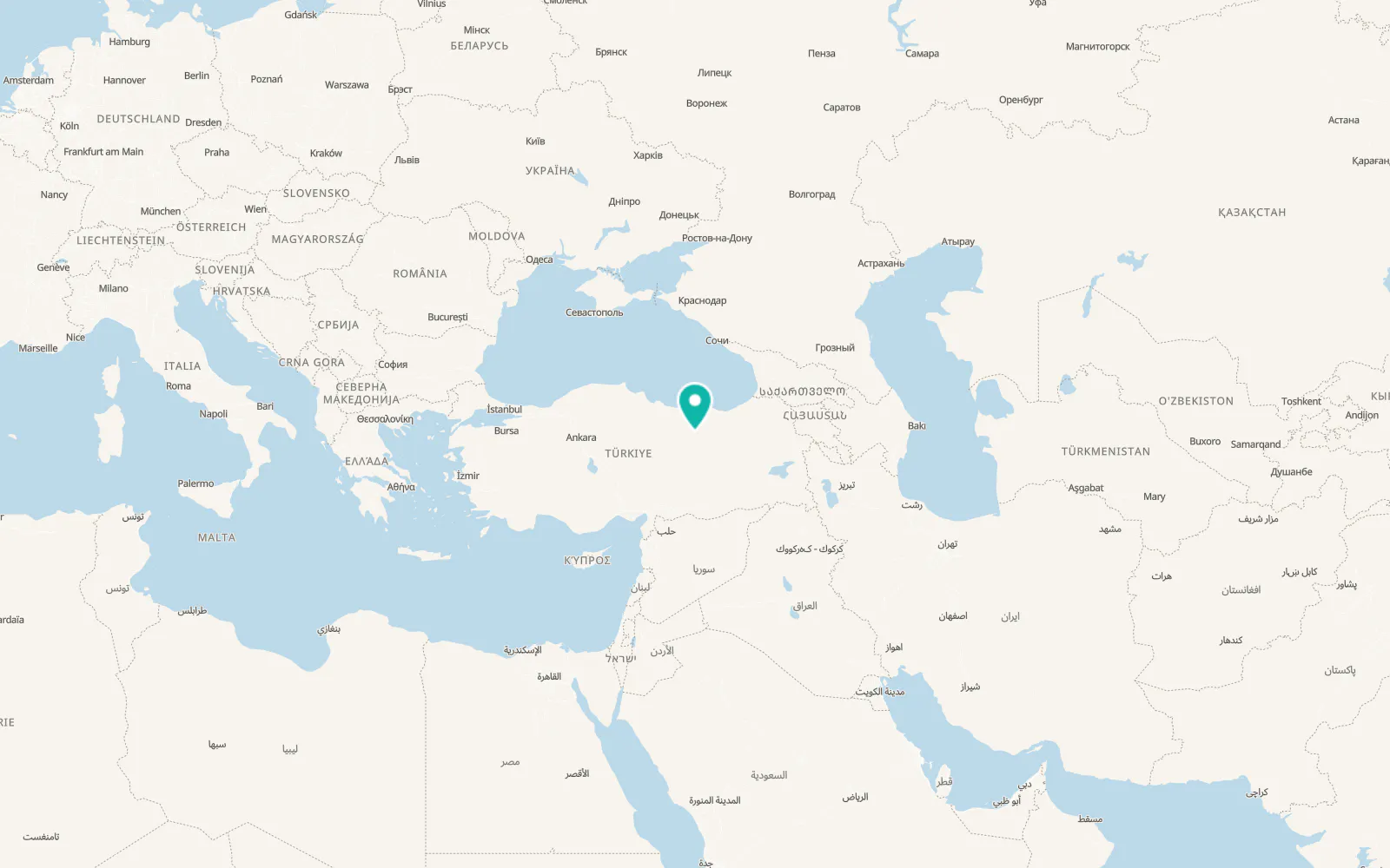 Map of Gölova