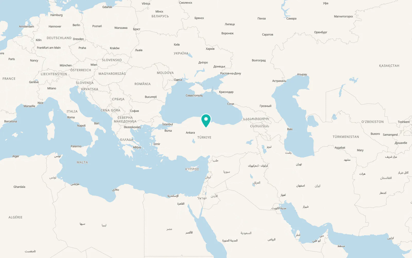 Map of Göynücek