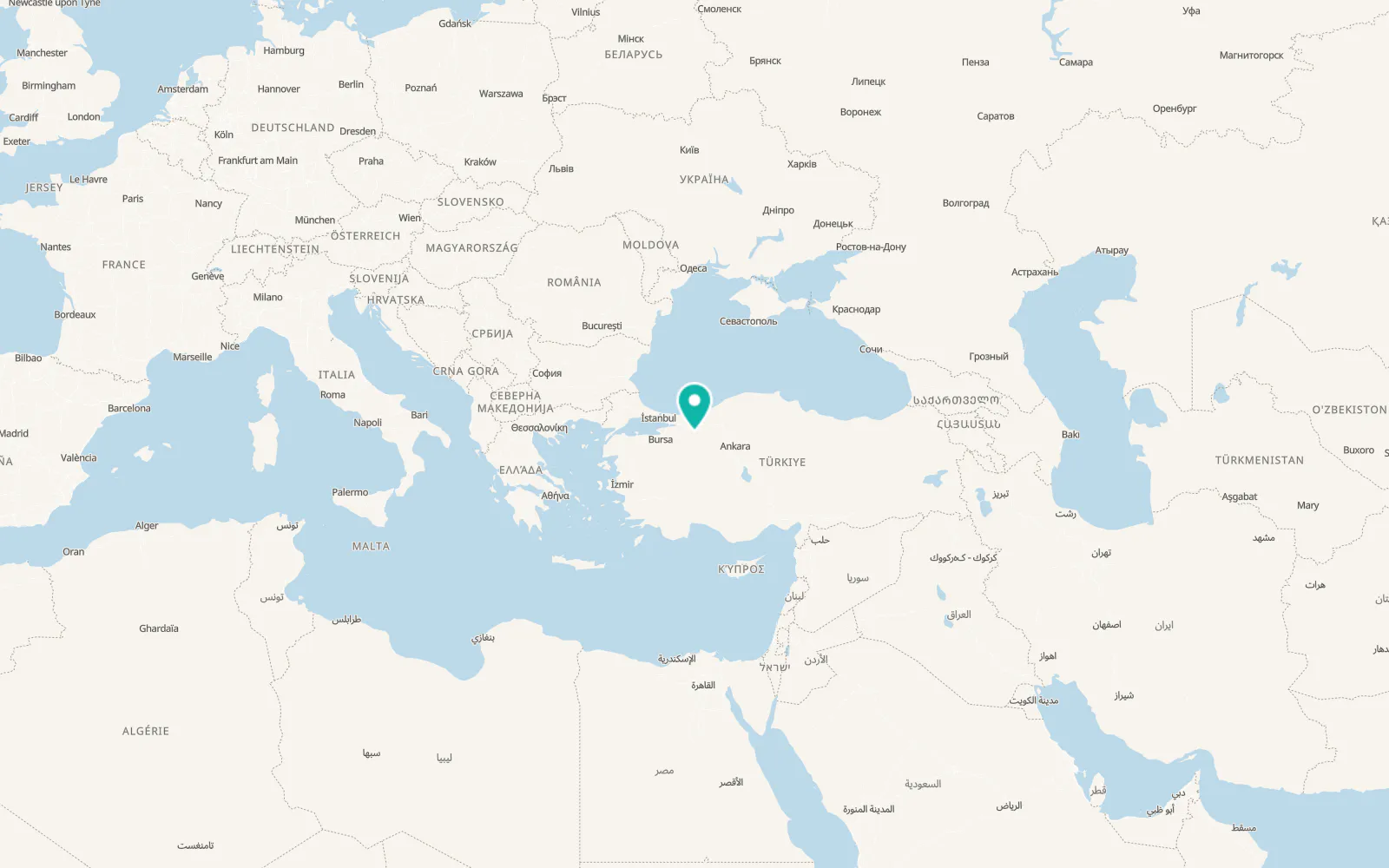 Map of Göynük