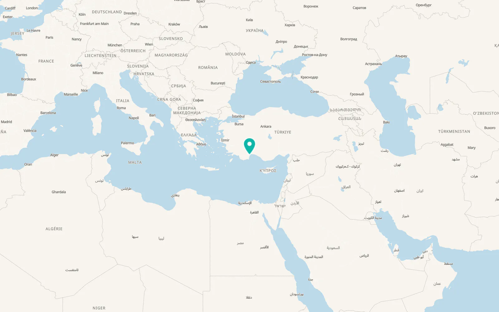 Map of Göynük
