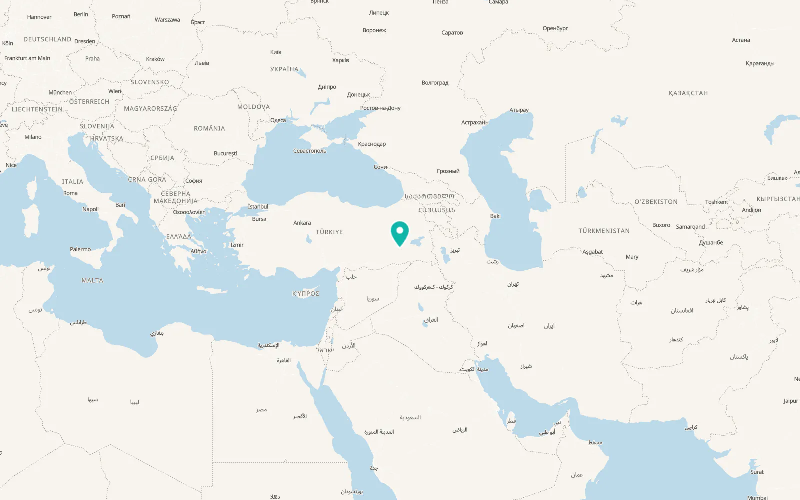 Map of Gürpınar