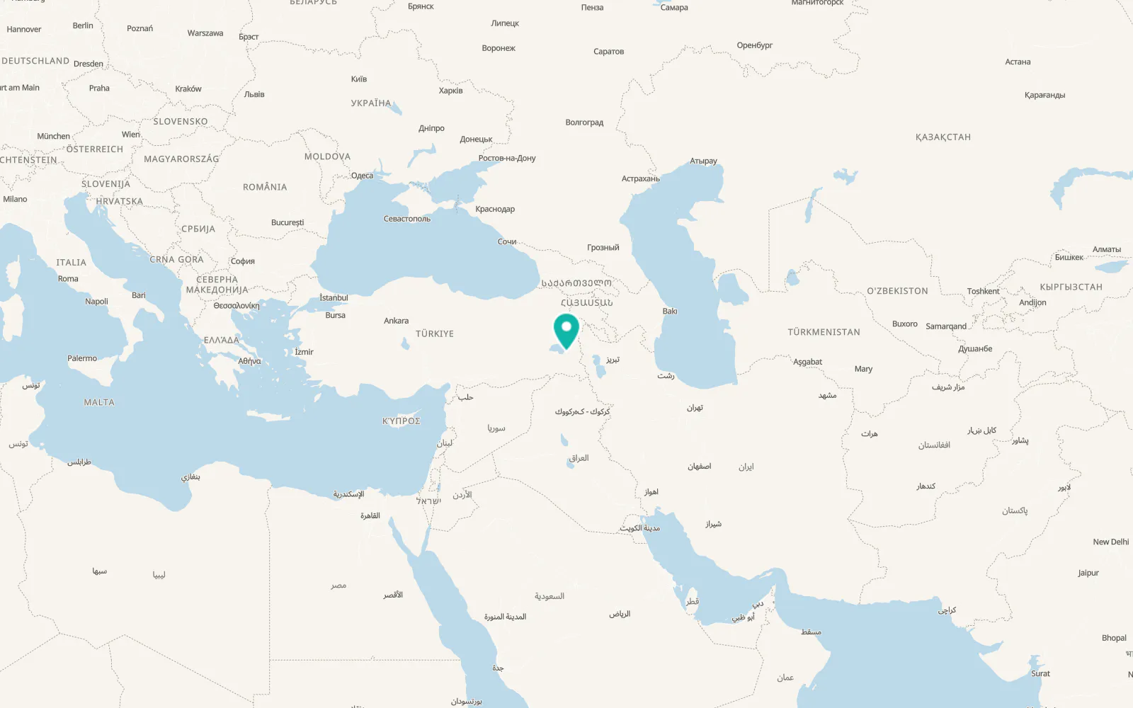 Map of Gürpınar
