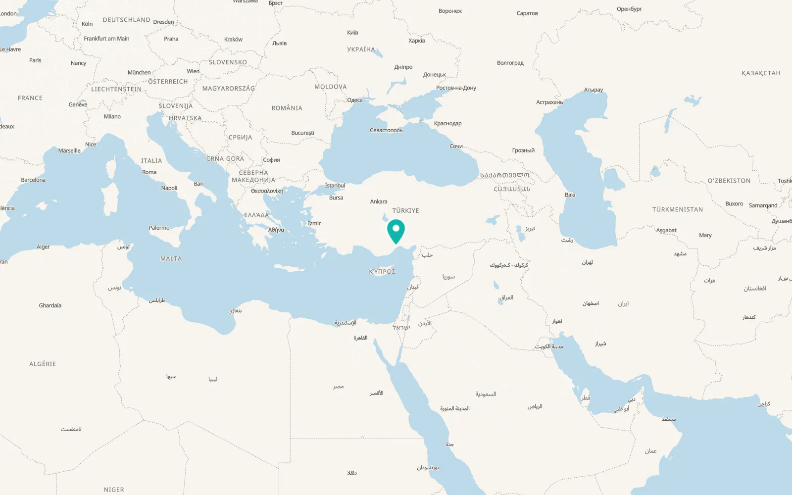Map of Hacıhalilarpaç