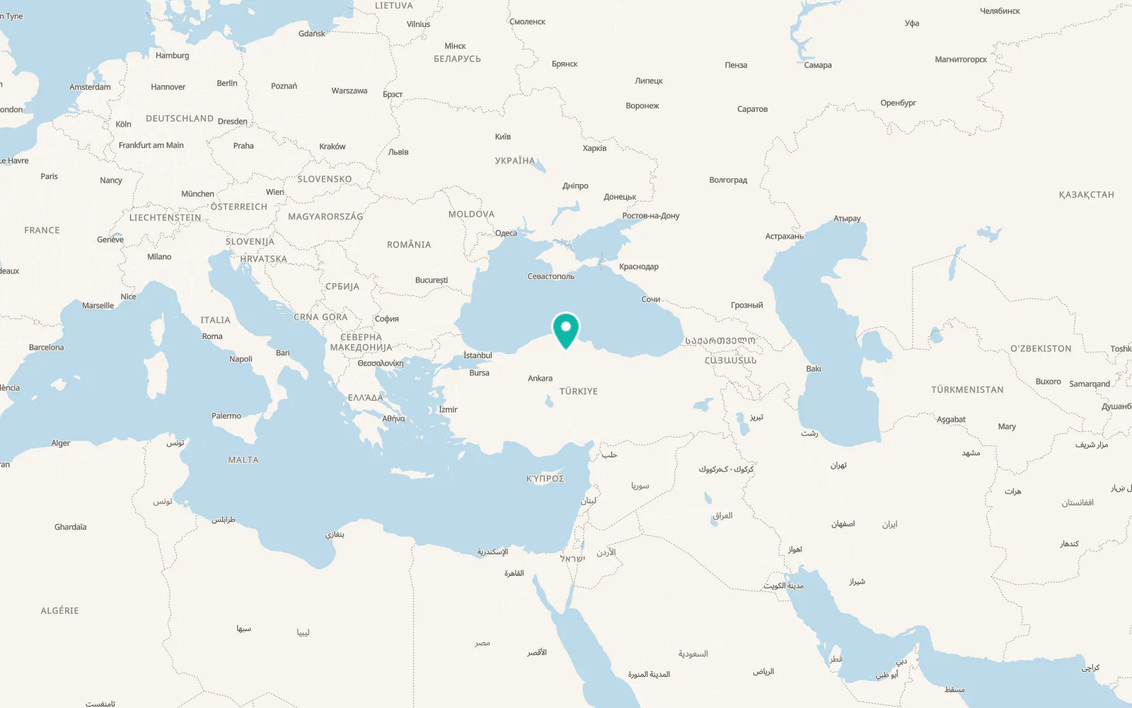 Map of Hacıhamza