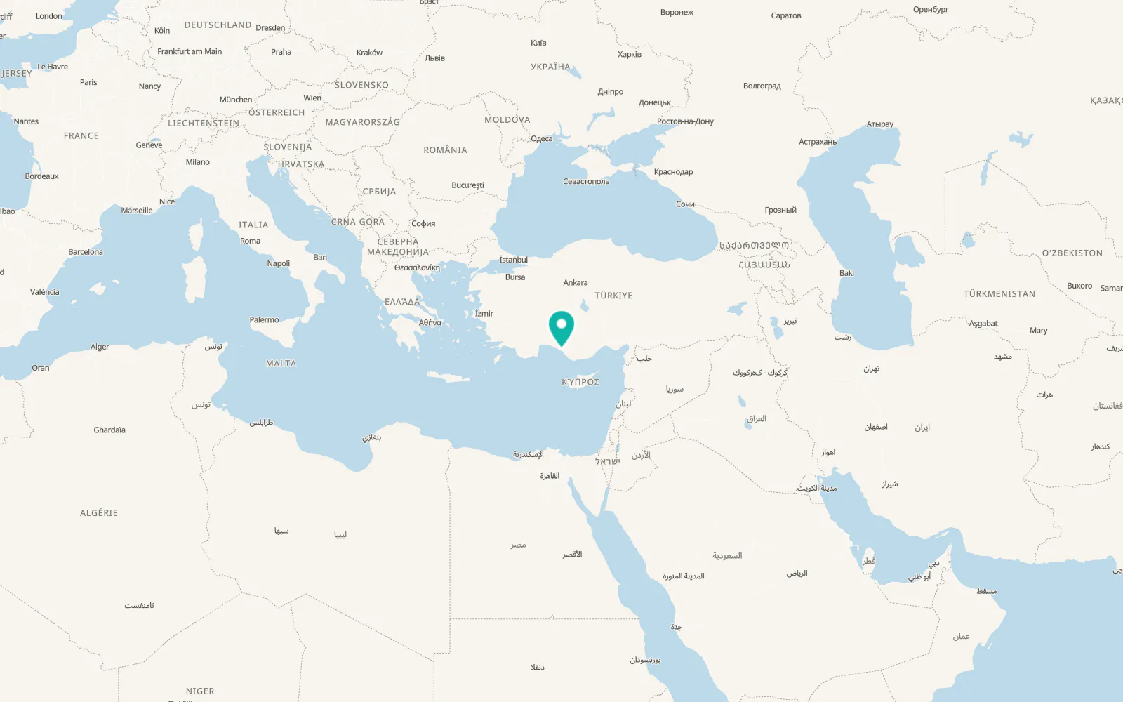 Map of Hacımehmetli
