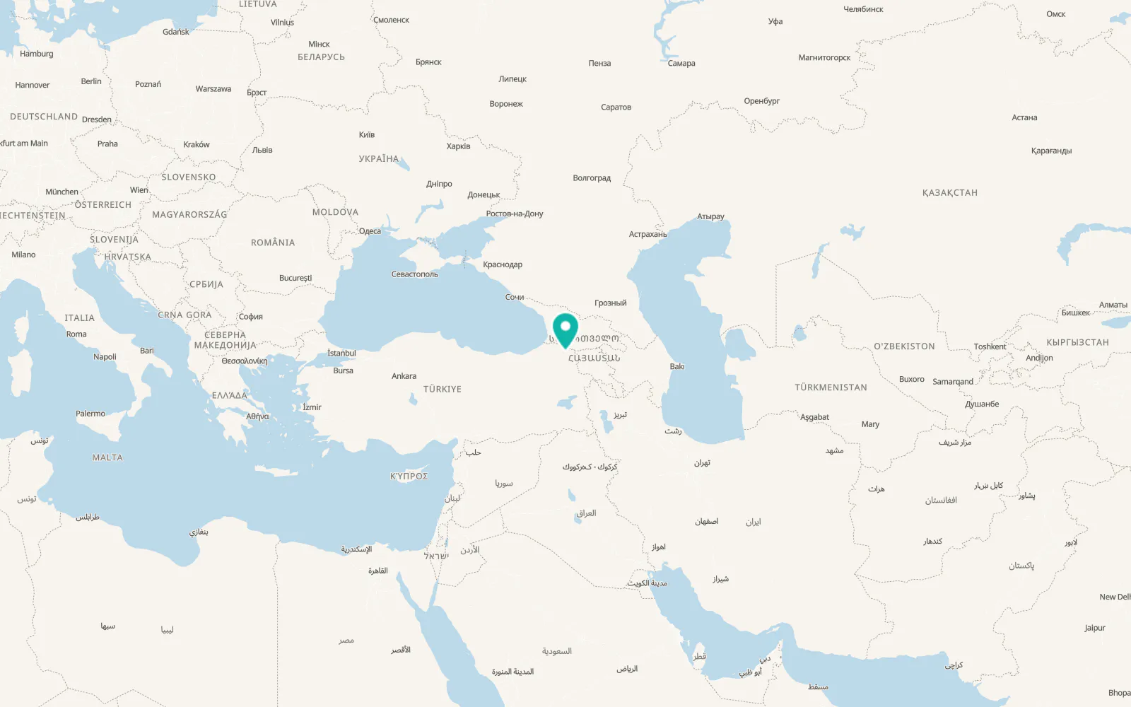 Map of Hasköy
