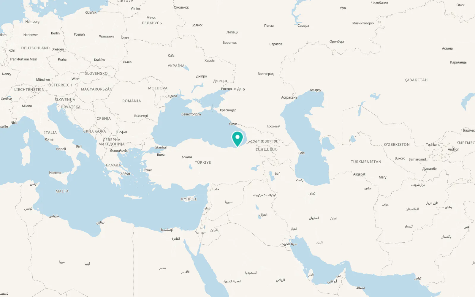 Map of Hayrat