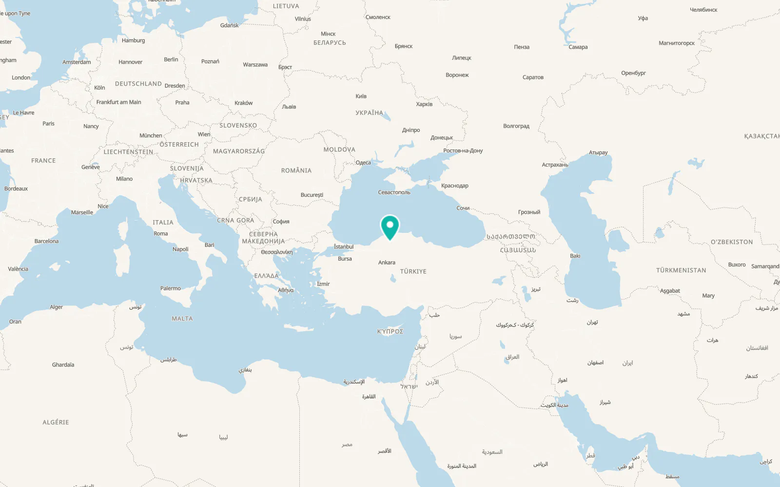 Map of İğdir